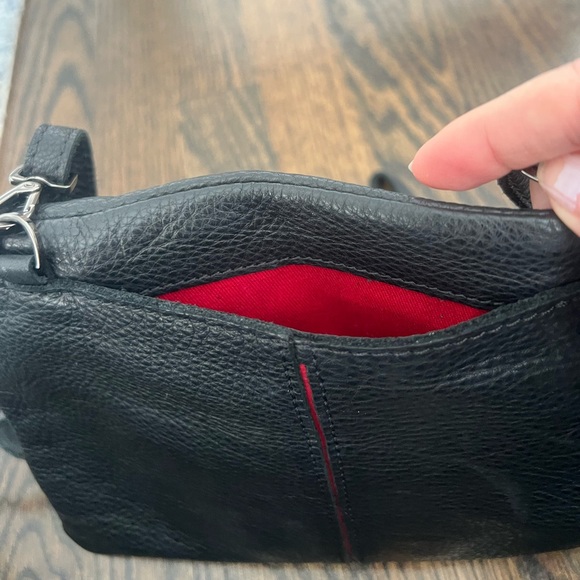 NWOT Hammitt Nash Large Black Crossbody Clutch Convertible Bag Gunmetal Hardware - Picture 8 of 10